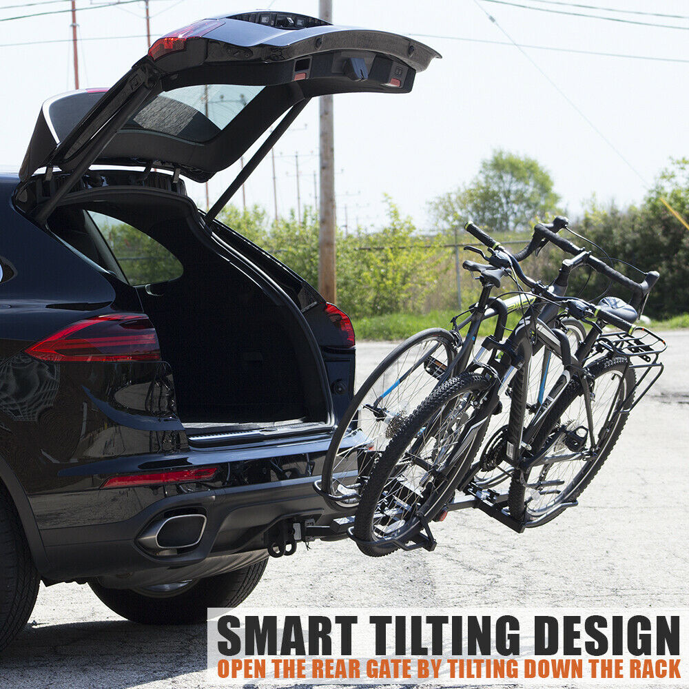 VELOX Hitch Mounted Bike Rack for Cars.